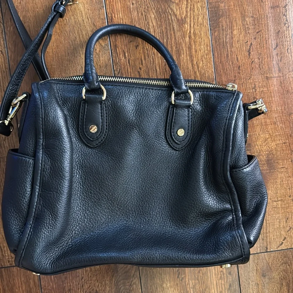 Michael Kors Black Leather Crossbody